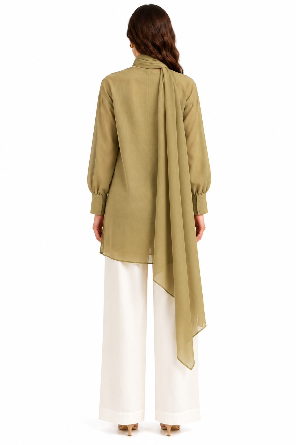 Olea Scarf Top