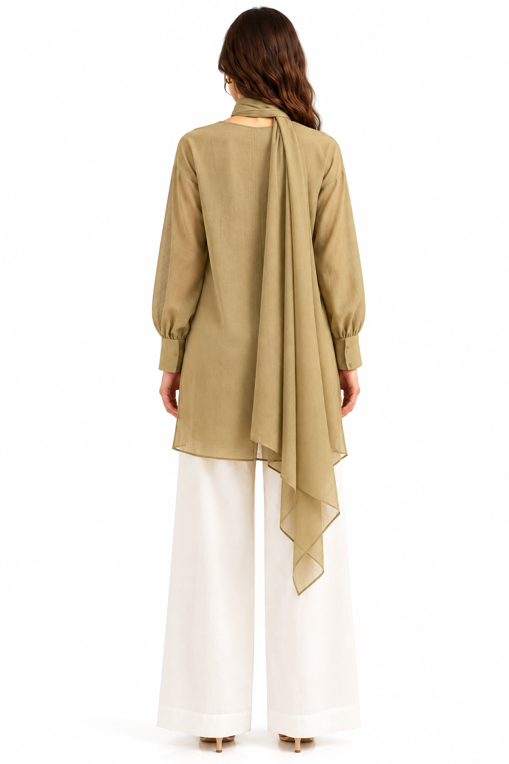 Olea Scarf Top